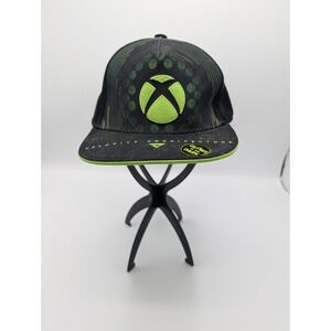 XBOX GEAR Hat Velocity Architecture Glow-in-the-Dark Snap Back Black Cap NEW